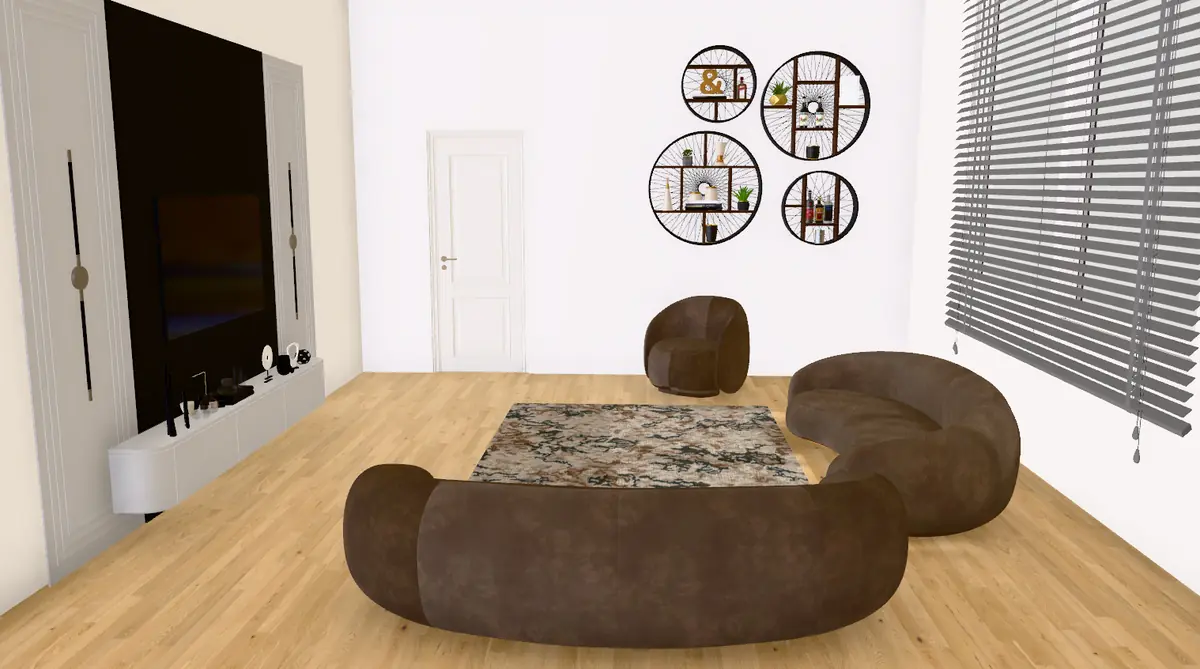 Ham 3D Sahne - Materyalli Model